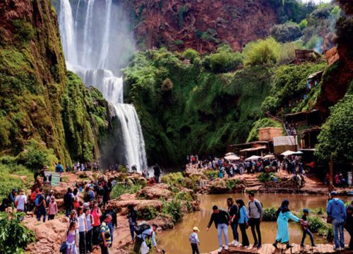 Full day excursion to Ouzoud waterfall